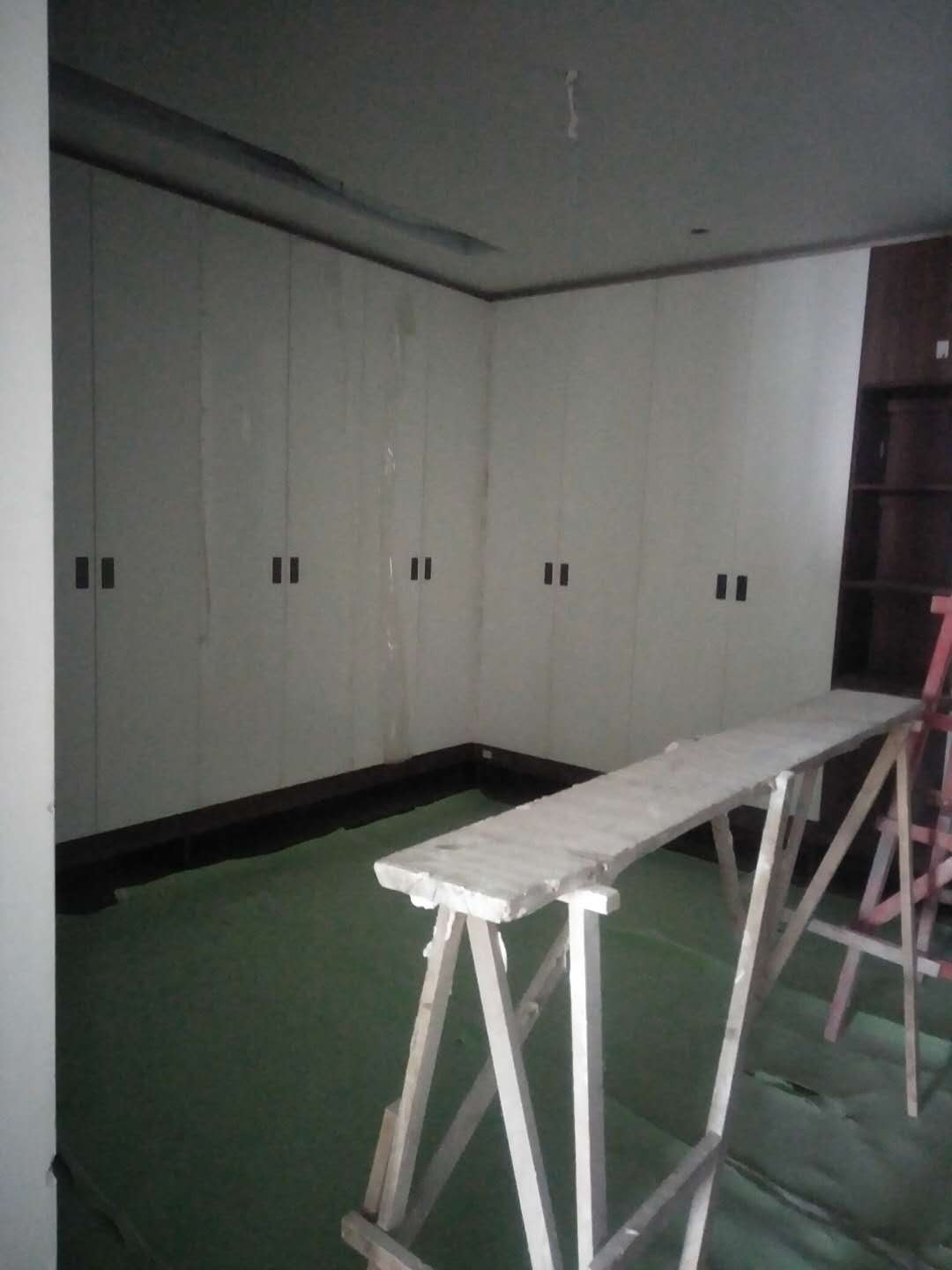 橱柜量台面尺寸，客厅移门改吊轨