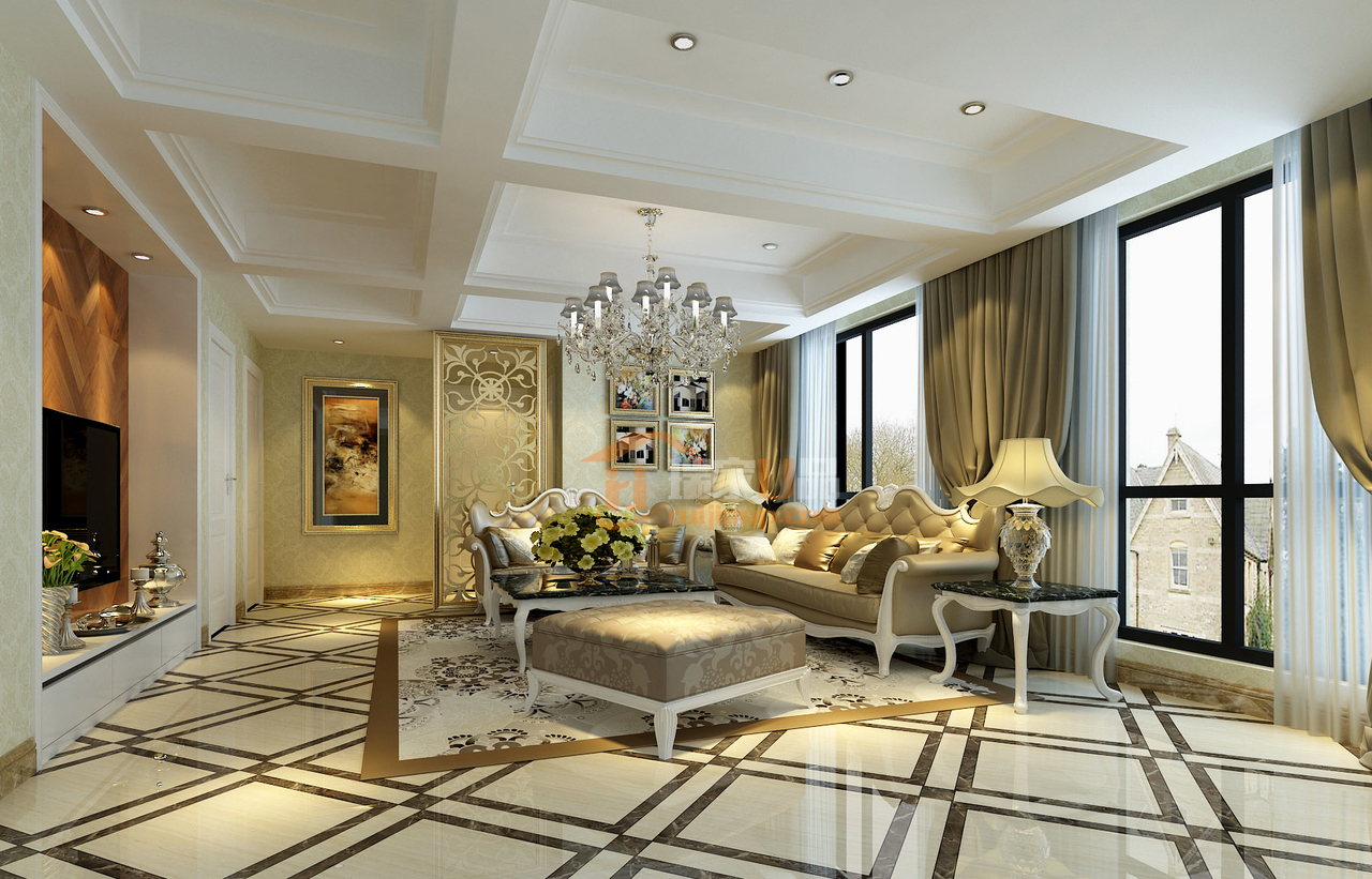 细窄线条的门型设计，流露着时尚的味道