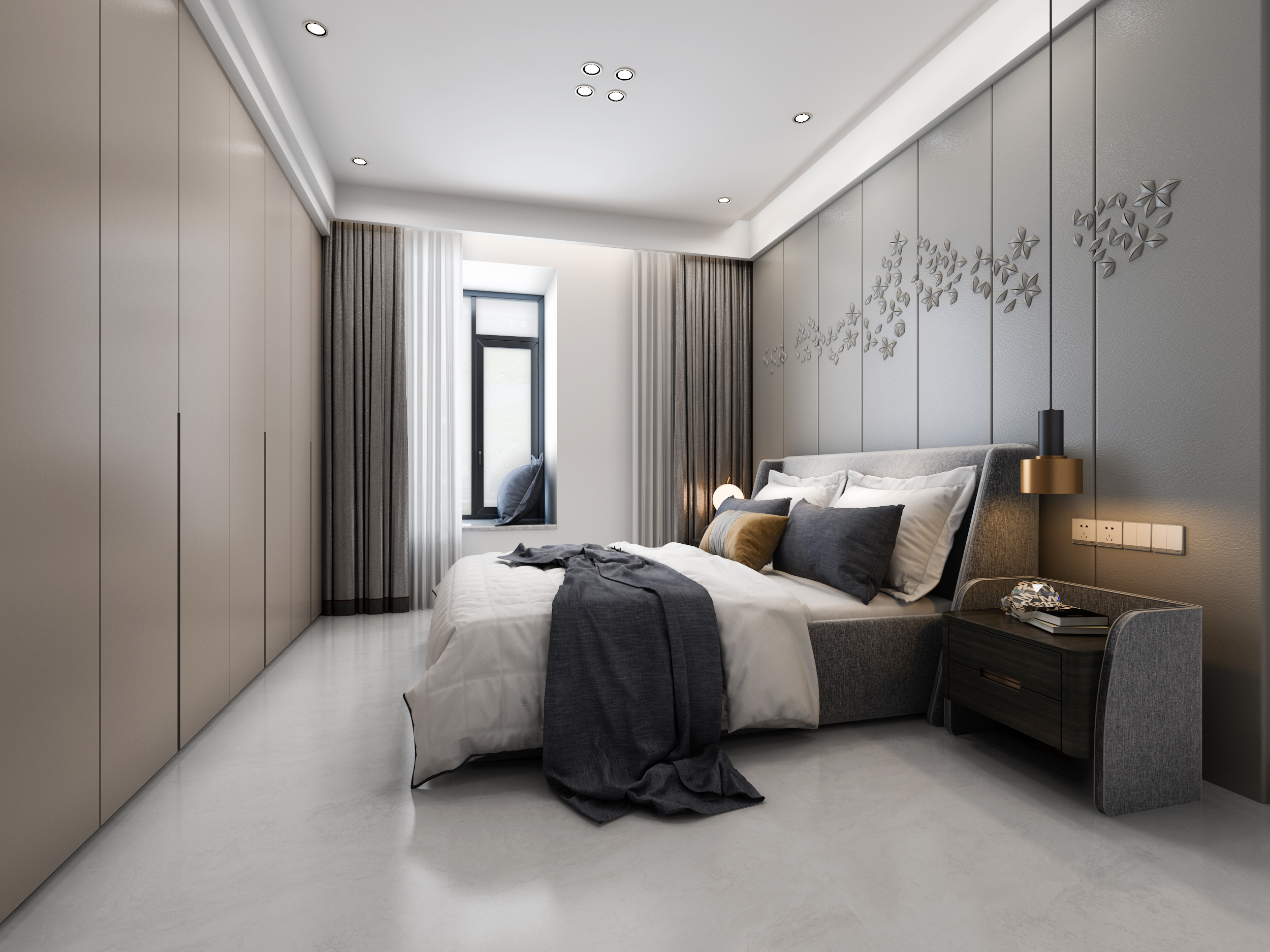 广东星艺装饰贵阳装修公司在首开紫郡装修设计案例，装修设计预约：0851-86793583.