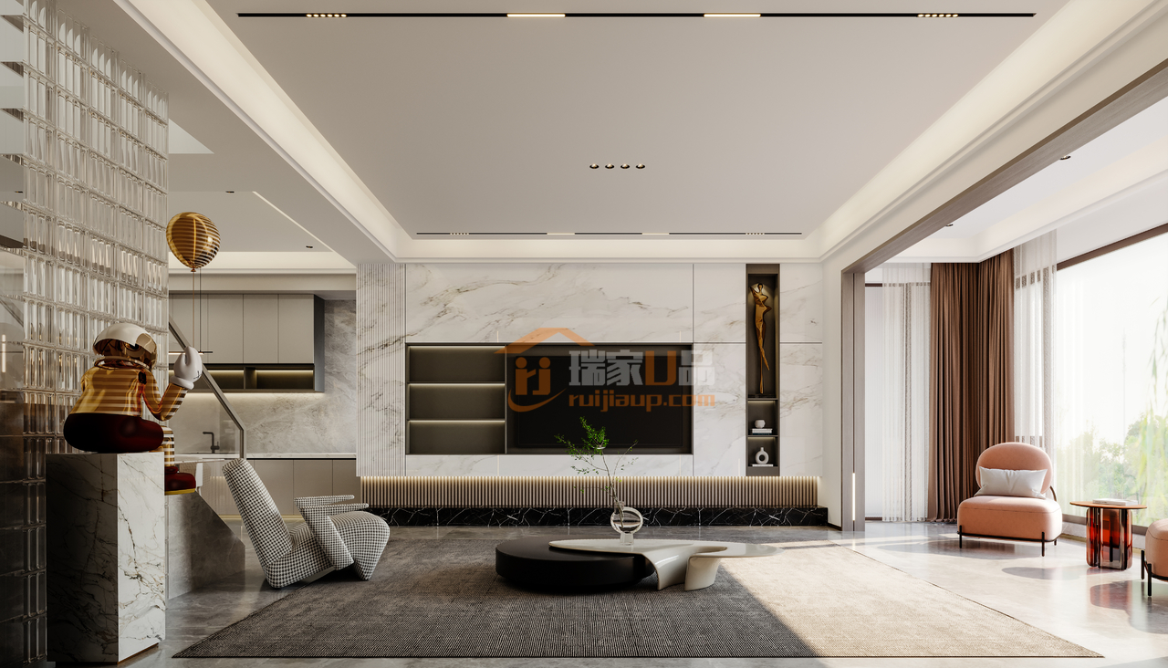 万科理想城E现代简约,,,280.0㎡