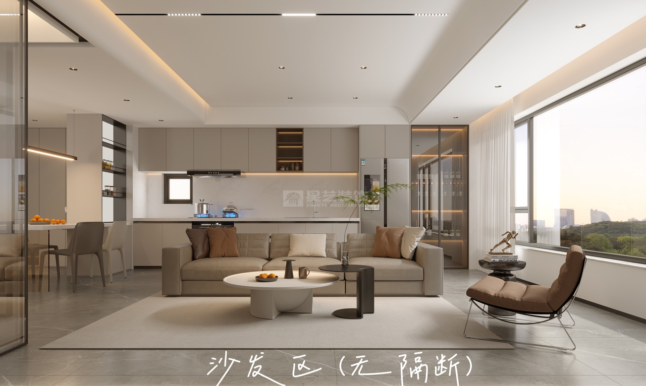 万科公园号C栋现代,现代,,130.0㎡