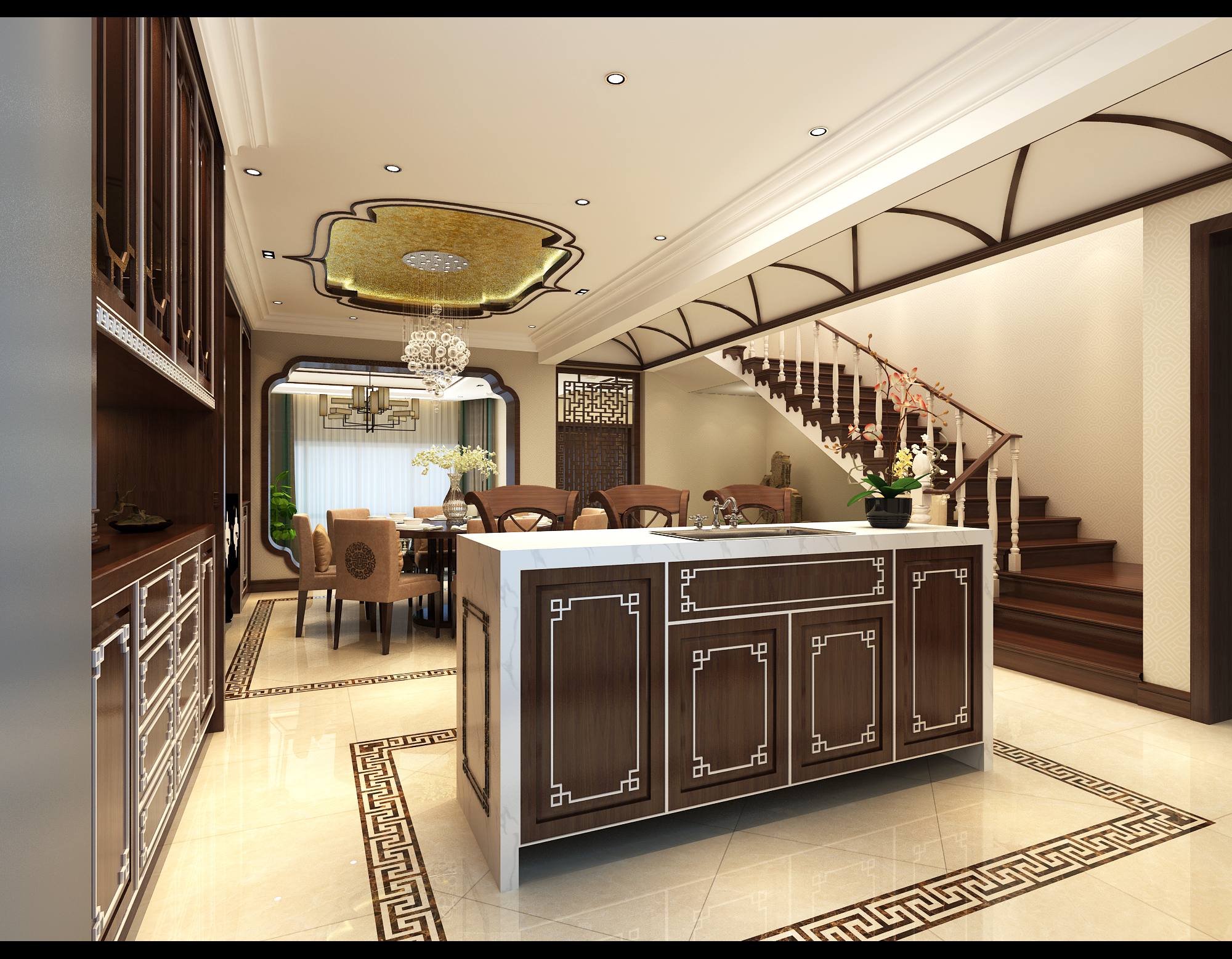 大连富士庄园别墅装修设计